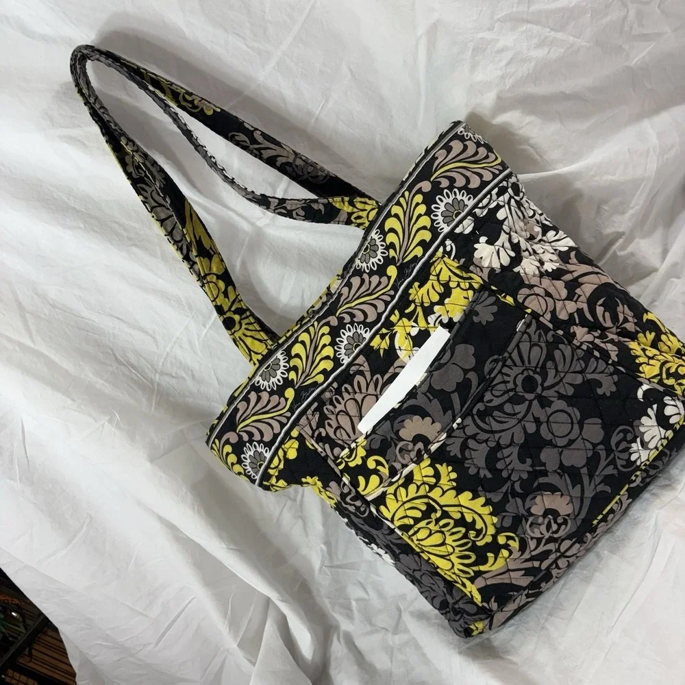 Vera Bradley Baroque‎ Pattern Floral Paisley Large Carry On Shoulder Tote 2010